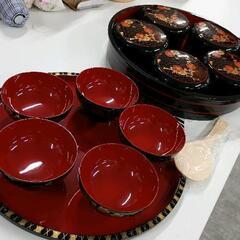 0525-395 大きな飯切とおひつと御椀の5個セット