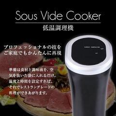 低温調理機 家庭用 WP001 SIS (D)の画像