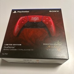 PS5コントローラー　モンスターハンターワールド
