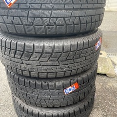 バリ山!  Exceeder ホイール スタッドレス 4本セット15インチ 195/65R15 ヨコハマ アイスガードの画像