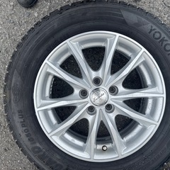 バリ山!  Exceeder ホイール スタッドレス 4本セット15インチ 195/65R15 ヨコハマ アイスガードの画像