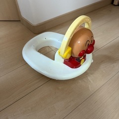 アンパンマン 室内乗り物 トイレ補助具+おまけでおむつポイポイの画像