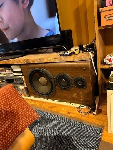 ダイアトーンスピーカー、サンスイアンプ、ソニーCD・DVDプレーヤー