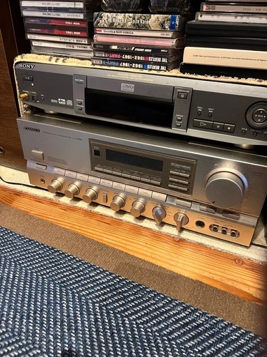 ダイアトーンスピーカー、サンスイアンプ、ソニーCD・DVDプレーヤー ダイアトーンスピーカー、サンスイアンプ、ソニーCD・DVDプレーヤー