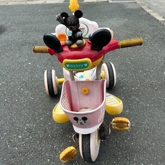 ミッキー　三輪車　難ありの画像