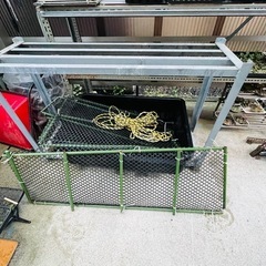 亜鉛メッキ仕上げ　金魚　鯉　農業　整理　水槽棚　頑丈　防錆　の画像