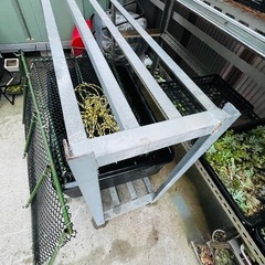 亜鉛メッキ仕上げ　金魚　鯉　農業　整理　水槽棚　頑丈　防錆　の画像