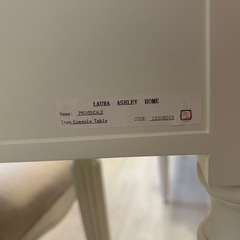 ローラアシュレイ　ドレッサー　スツール付きの画像
