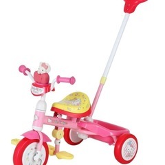新品未使用　ハローキティ 三輪車 ピンク 15ヶ月〜5歳