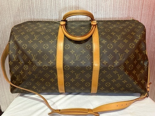 ルイヴィトン モノグラム キーポルバンドリエール 55cm M41414