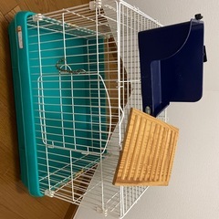 フェレット　小動物　ケージ　うさぎ　スロープとおトイレセット