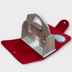 【中古】おもちゃ 木製 箱 動物 牧場 子供 キッズ