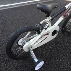 7/30 （水）~8/2（土）までお休み！中古子供自転車３５６３　前後タイヤ新品！　GT　１６インチ　ギヤなし　 身長１１０㎝前後　＊片足スタンドに変更可・無料（購入時のみの画像
