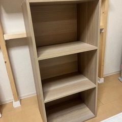 (交渉中)3段カラーボックス
