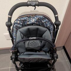 コンビ ベビーカー　ホワイトレーベルスゴカルα 4キャス compact エッグショックの画像