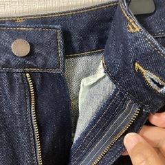 美品　GU デニムスカート　Sの画像