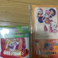 ワンピースエッグヘッドアクリルスタンド、ステッカー