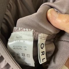 美品　GRL  ロングスカート　プリーツ　Mの画像
