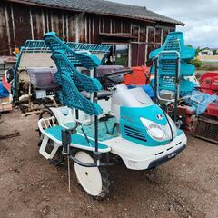 クボタ 田植機 ガソリンSPU550 5条中古 の画像