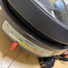 YGB-131山善　電気グリル鍋の画像