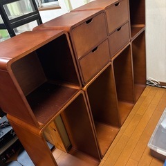 ボックス棚8セット