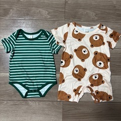 半袖 ロンパース ベビー服 60-70