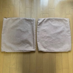 クッションカバー グレーの画像