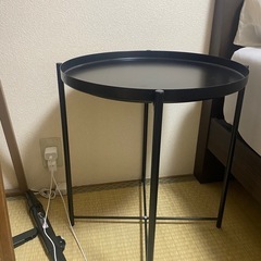 サイドテーブル /ＩＫＥＡ
/イケア GLADOM：トレイテーブル ブラック （004.119.97）の画像