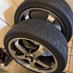タイヤ付きホイールの画像
