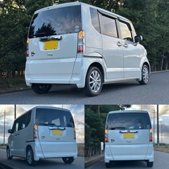 ホンダ N-BOX+ 平成27年 G L パッケージ 福祉車 車検日令和8年11月まで JF1 純正ナビ バックカメラ テレビ 白パールの画像