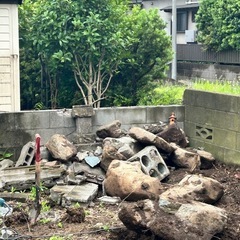 古民家で出たおっきな石🪨達《場所は富津岬》