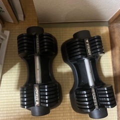 【値下げ可】可変式ダンベル20kgx2 