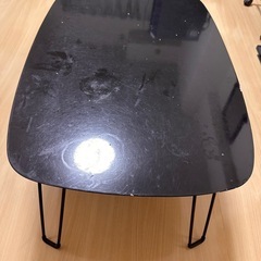 テーブル　（黒）の画像