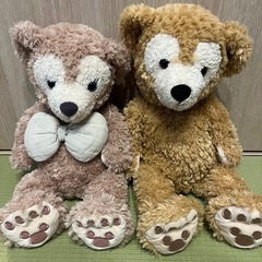 ダッフィー&シェリーメイぬいぐるみの画像