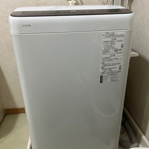 洗濯機 6月3日火曜日に引き取り可能な方のみ。美品 Panasonic洗濯機 【公式通販】