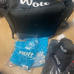 フードデリバリー用 未使用 wolt ウォルト　シャツ キャップ