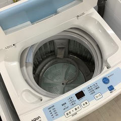 大阪市送料無料‼️洗濯機 2019年製 AQUA 6kg クリーニング済 お
