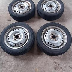 お譲りする方決まりました155/65R14 ホイール付きス...