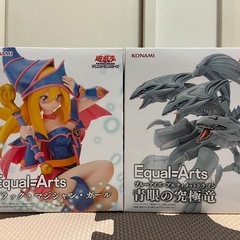 遊戯王フィギュア2体の画像