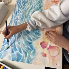 【日程追加】絵画教室　吹田市　江坂　単発レッスンのお知らせの画像