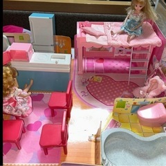 りかちゃん人形とお家セット