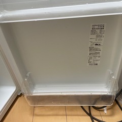 1人暮らし用冷蔵庫（冷凍室あり）の画像