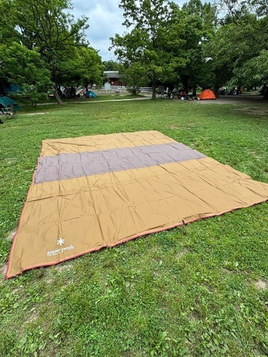 スノーピーク アメニティタープ レクタL セット ブラウン