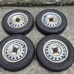 スズキ用軽トラ鉄ホイール譲ります。