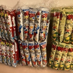 うまい棒　チーズ　エビマヨ　コーンポタージュ