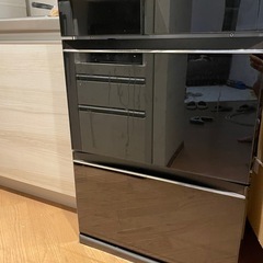 《6/23〜29お渡し》三菱6ドア冷蔵庫 455L（MR-MB45F-ZT）✨ダークブラウン・美品✨の画像