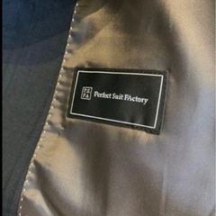 最終値下げ　Perfect Suit Factory ブラック 黒スーツセット　大きめの画像