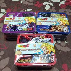DRAGONBALLＺデータカードダス缶バック３種セット