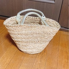 美品‼️　籠バッグの画像