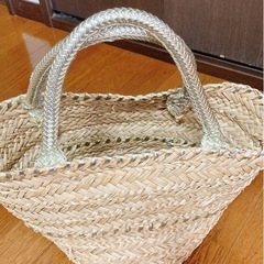 美品‼️　籠バッグの画像